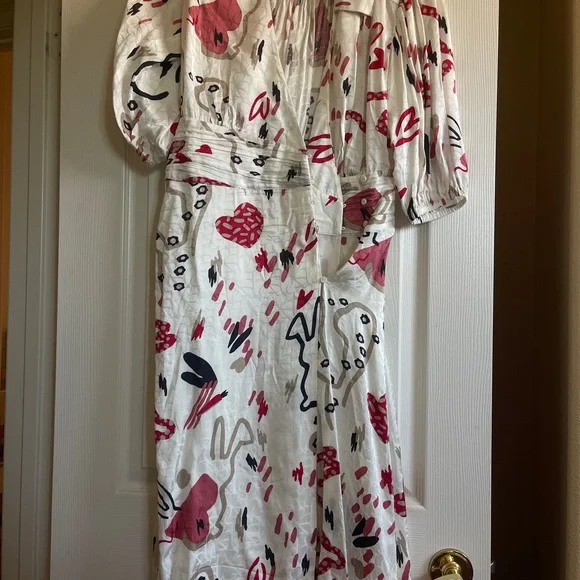 ba&sh Multicolor Abstract Pattern Dress - Picture 2 of 5